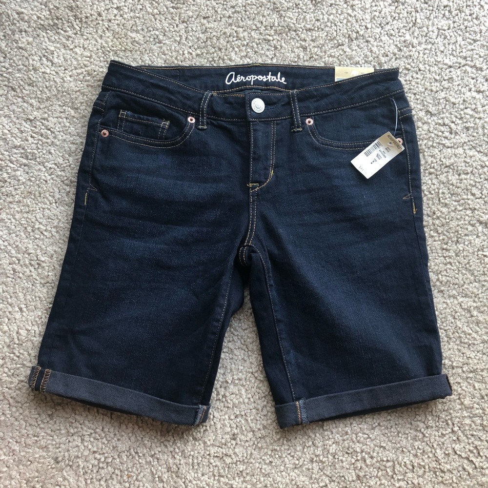 New Aeropostale denim Bermuda shorts❤️